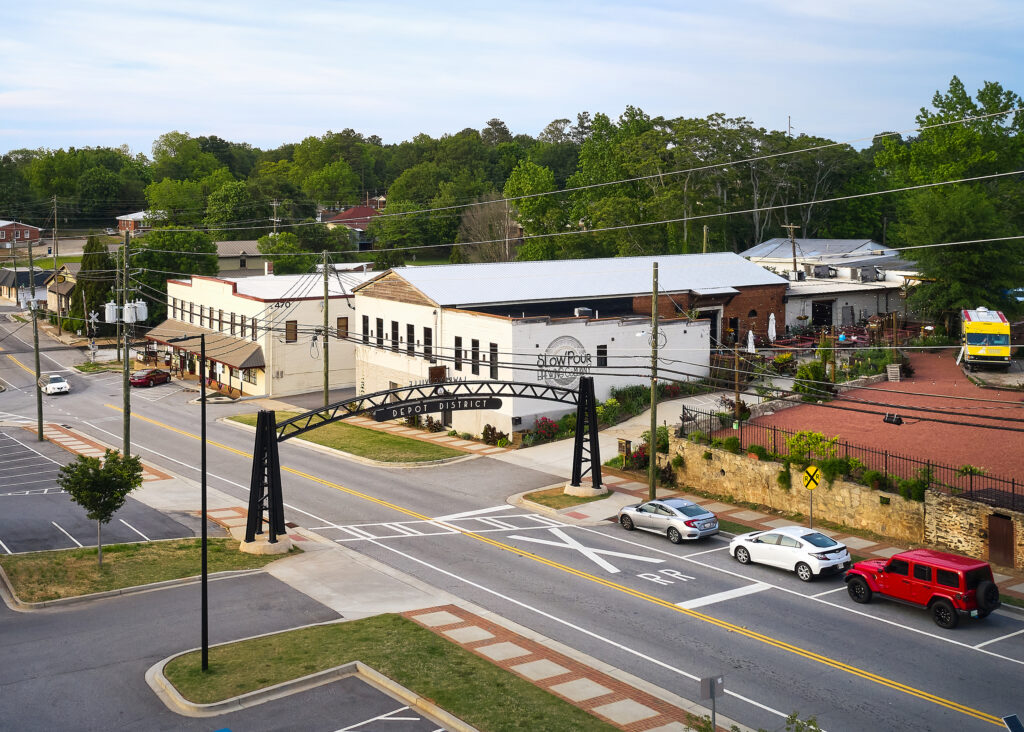 Depot District Signs - Cas Architecture